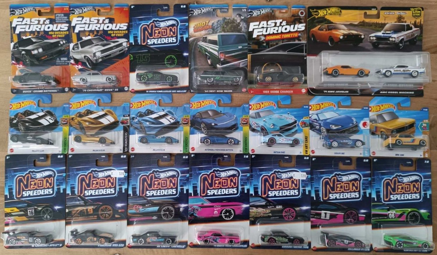 Колекция Hotwheels