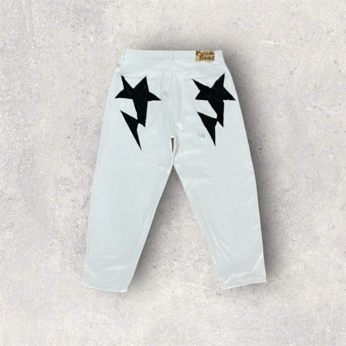 blugi hip hop albi, femei mărimea 42 balloon fit