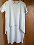COS Rochie shift tricou casual dar și elegantă - albastru pal