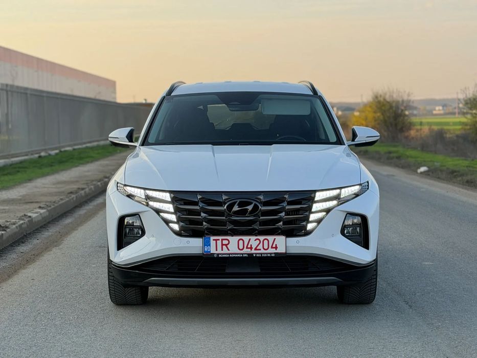 Hyundai Tucson Fabricatie 10.2023, In garantie 5 ani, Alb perlat, Keyless Go/Entry.