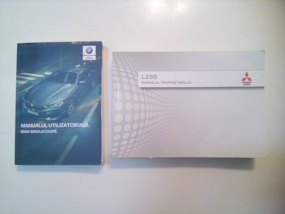 Manuale pentru BMW seria 8 coupe si Mitsubishi L200