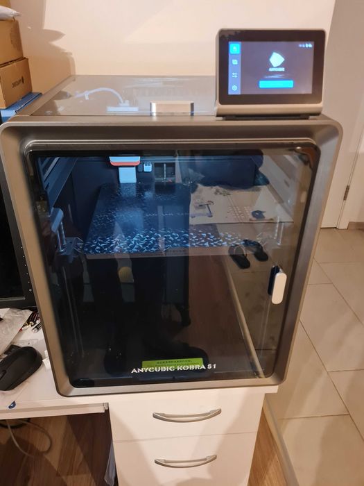Продавам Anycubic Kobra S1 + много екстри!