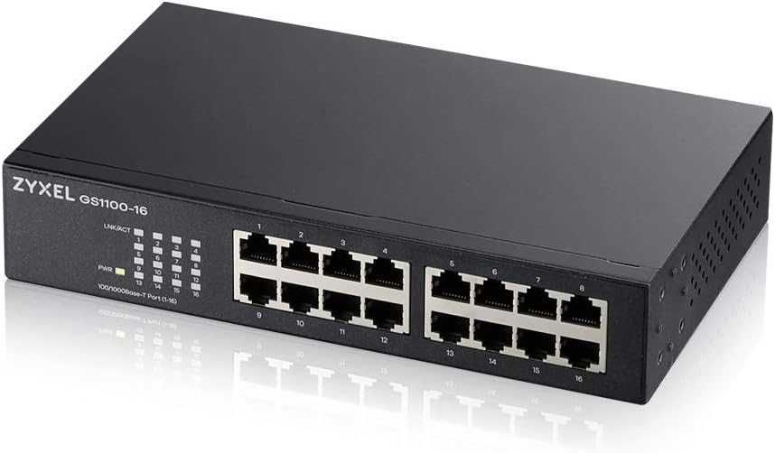 Switch Gigabit Zyxel cu 16 porturi