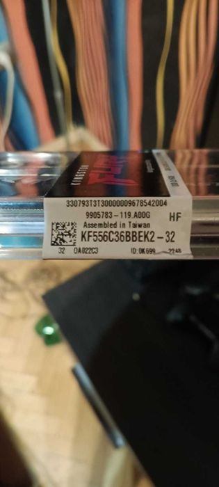 Рам памет Kingston FURY Beast 32GB (2x16GB) DDR5 5600MHz