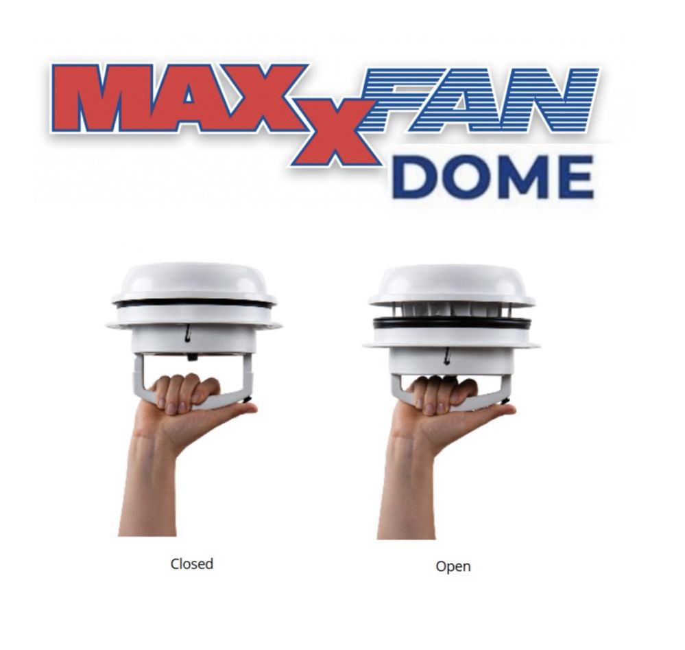 Ventilator MaxxFan Dome 12V pt rulota/autorulota/camper/ventilatie