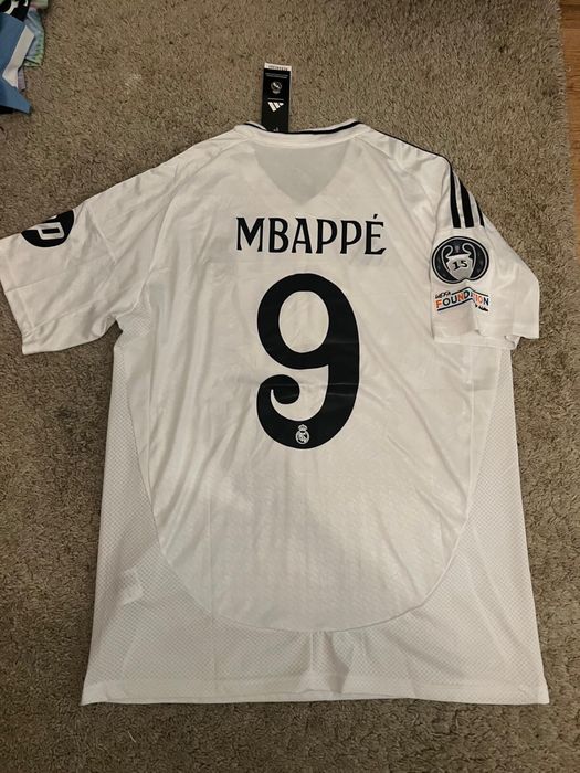 tricou Real Madrid Mbappe