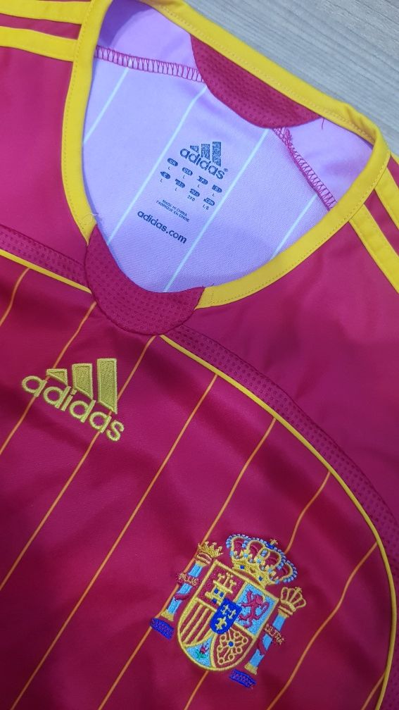 Tricou națională Spaniei original Adidas mărimea L