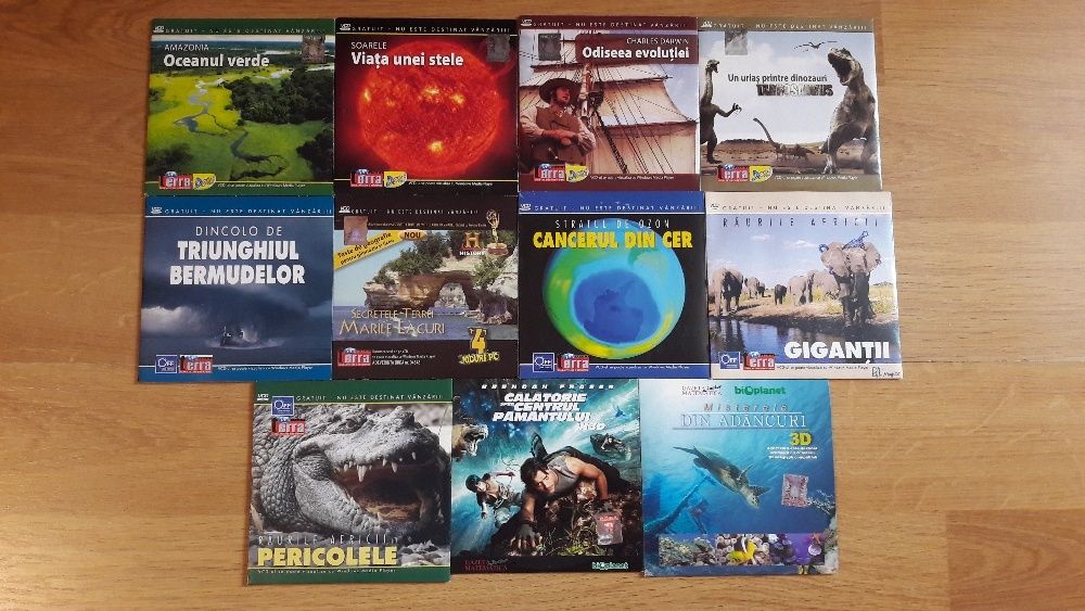 Reviste si DVD-uri National Geographic, Terra, Bioplanet, Big Explorer