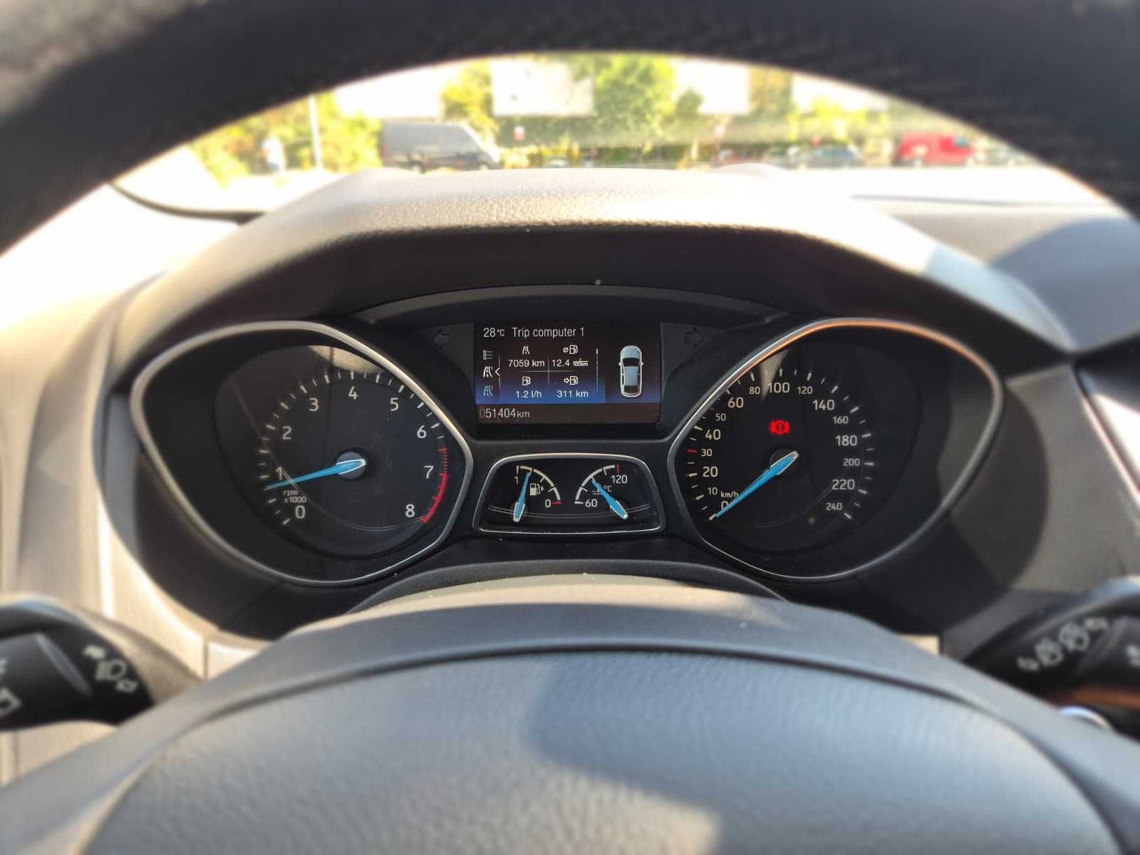 Ford Focus, echipare Titanium, inmatriculat 2018, benzina, 150 cai
