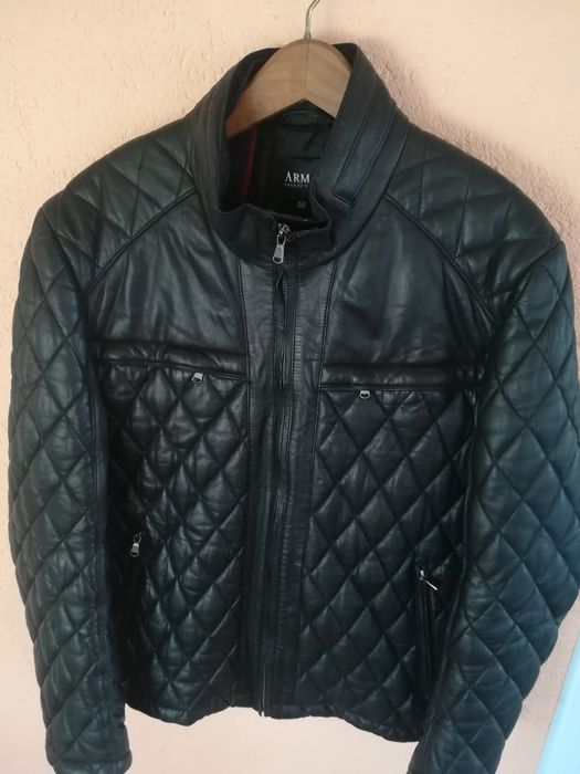 Geaca piele bărbați mărimea 50 Arma