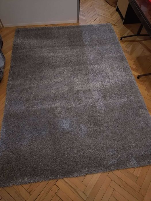Сив килим 135 x 190 см