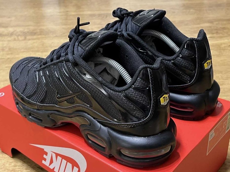 Adidasi Nike Tn Triple Black negri unisex Calitate Premium |FULL BOX|
