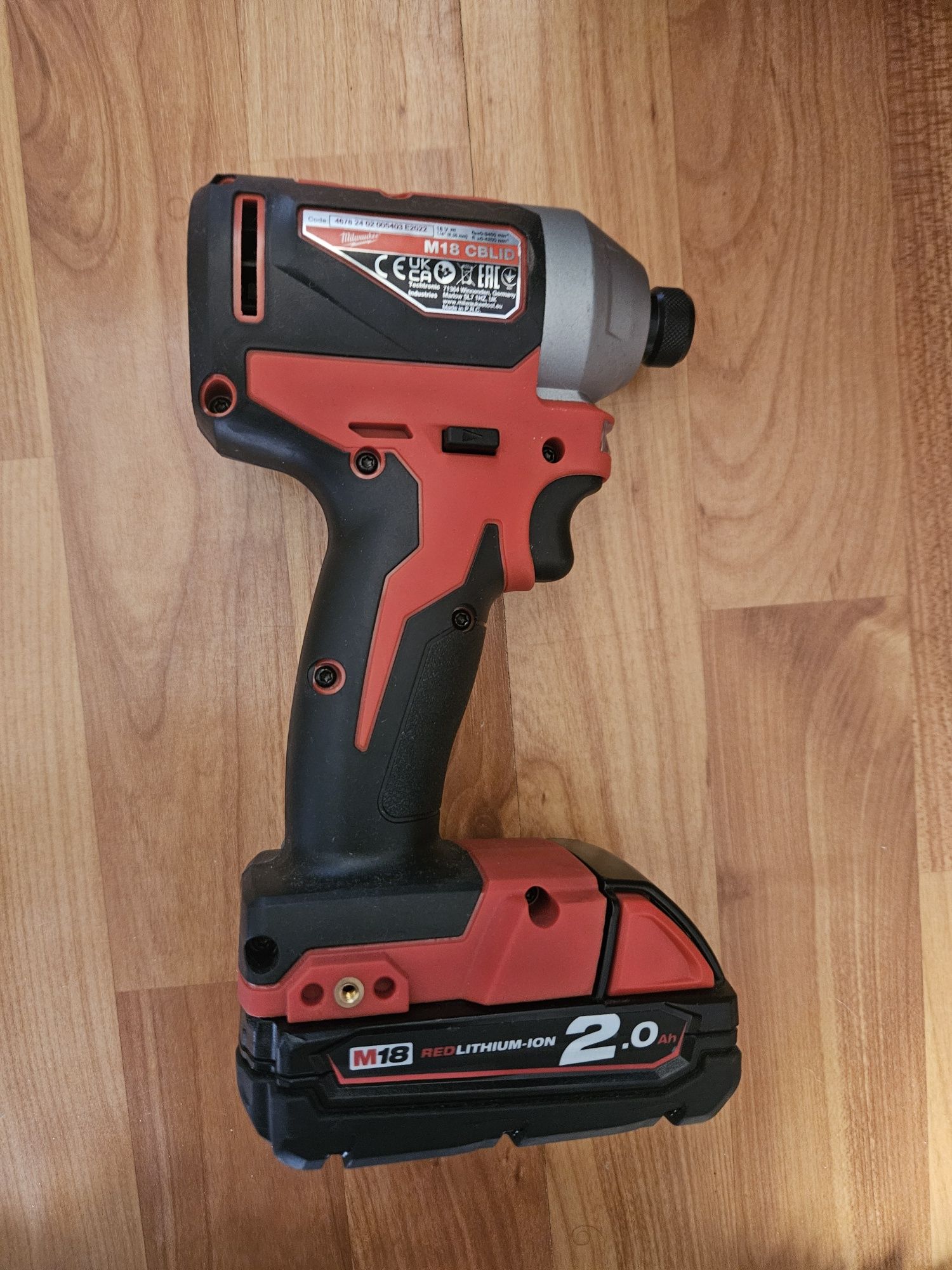 Milwaukee m18 impact cblid