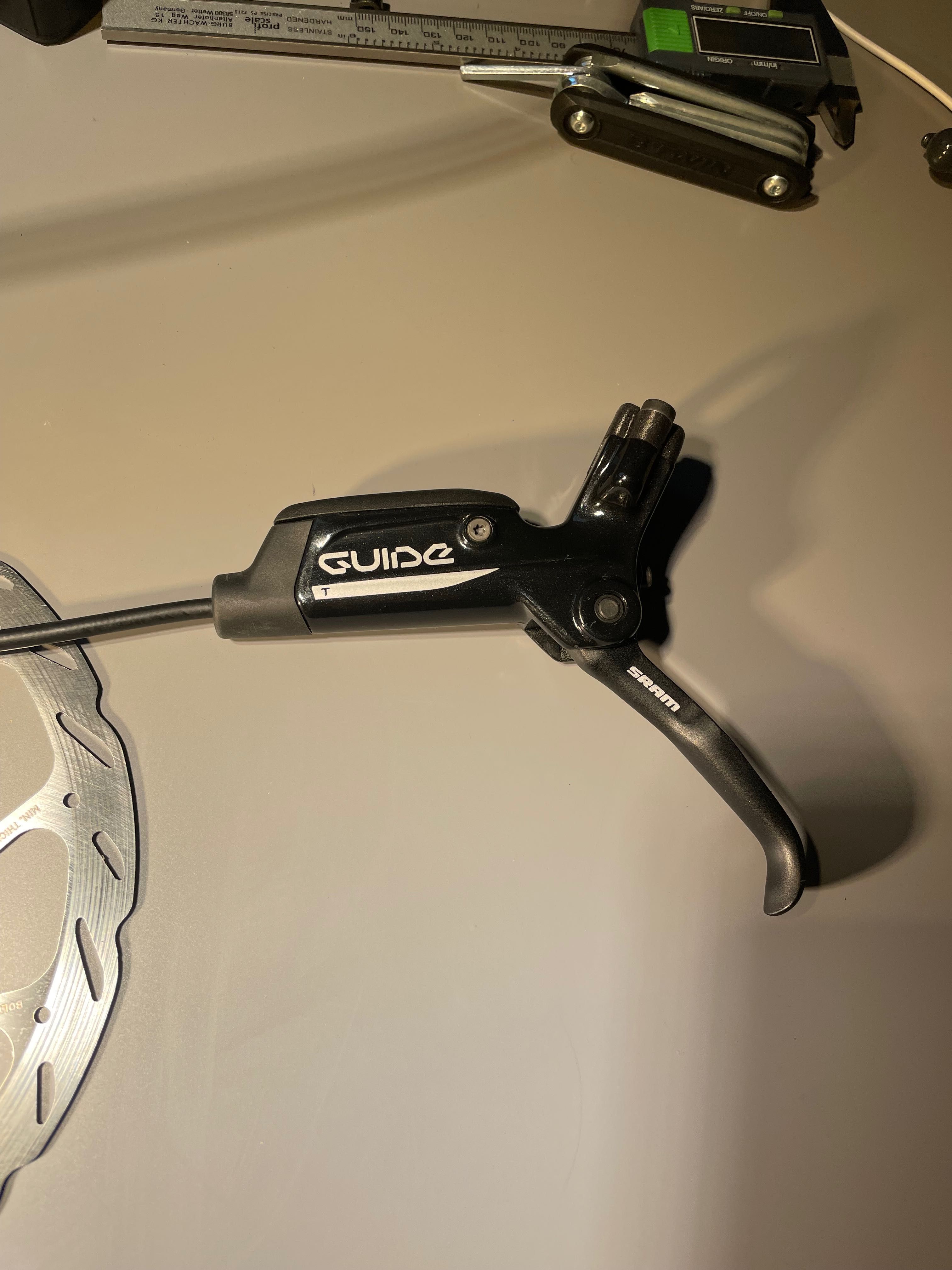 Frâne SRAM Guide T + Disc 200mm + Plăcuțe Noi