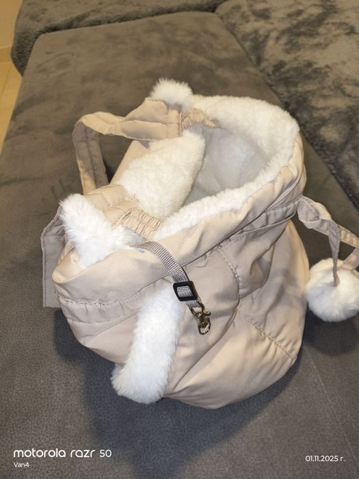 Мека транспортна чанта/раница 32/22/25 см