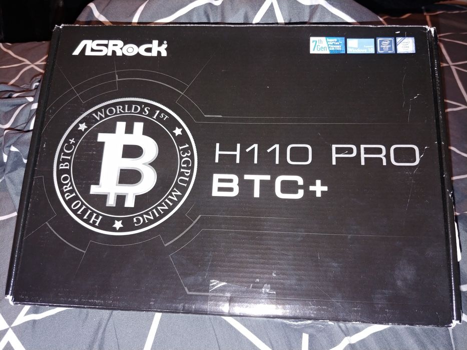 Placa de baza ASRock H110 Pro BTC+