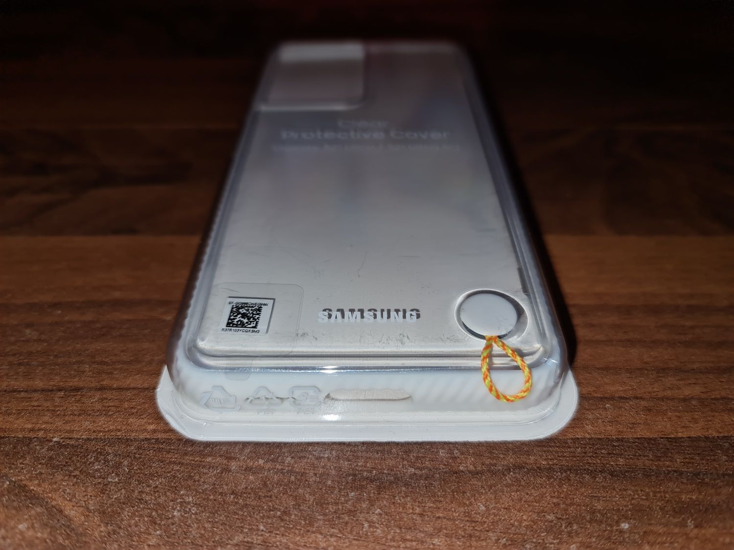 Husa silicon originala Samsung Clear Protective Cover S21 Ultra 5G