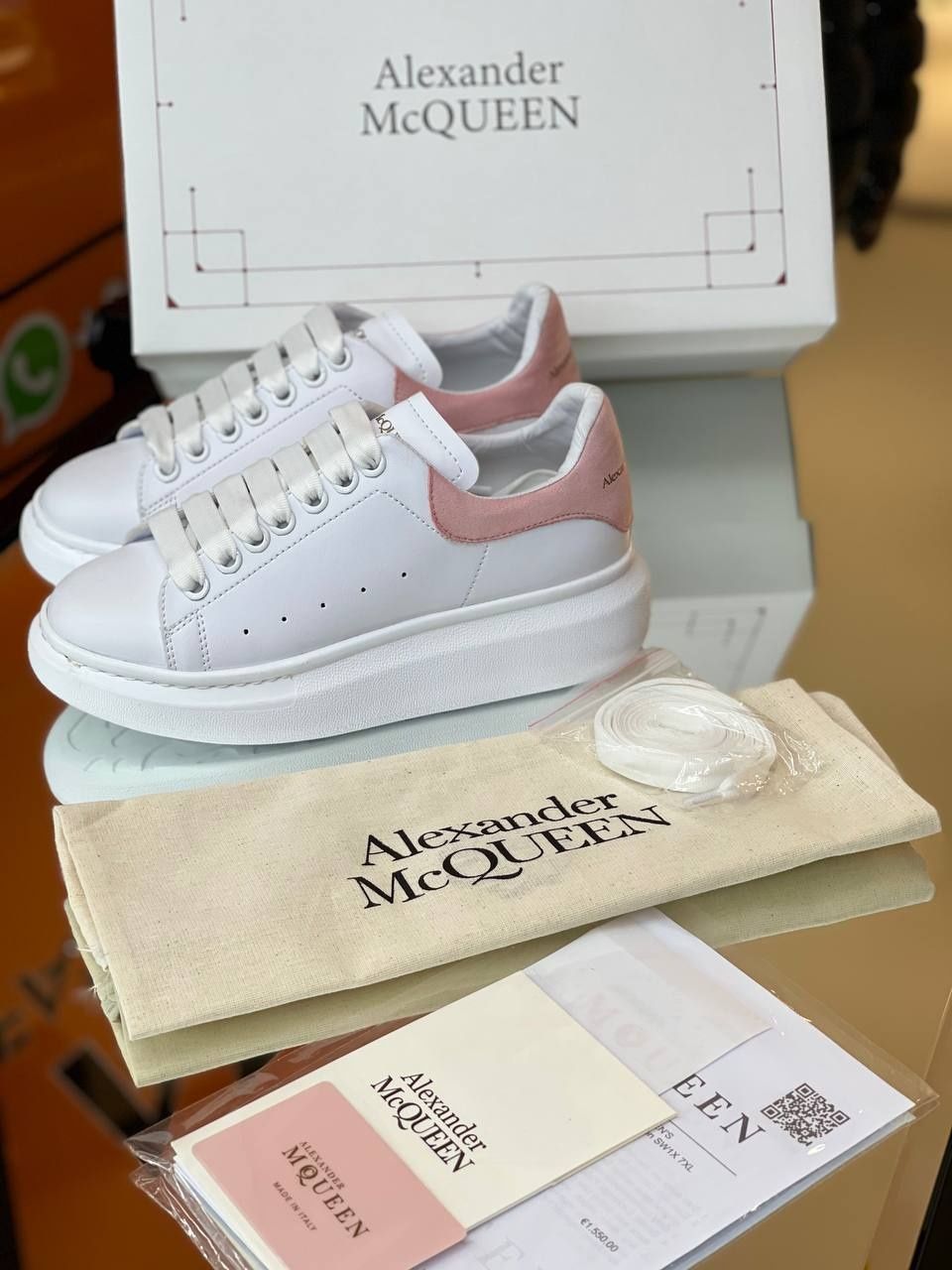 Дамски маратонки Alexander Mcqueen