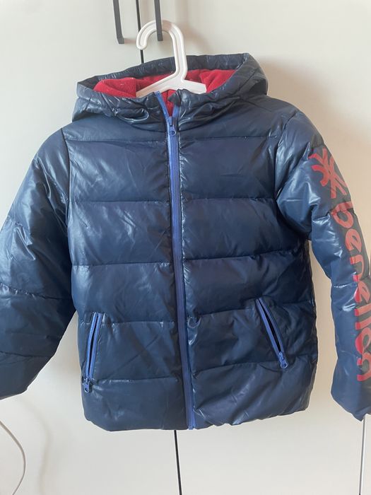 Пуховик детский бенеттон