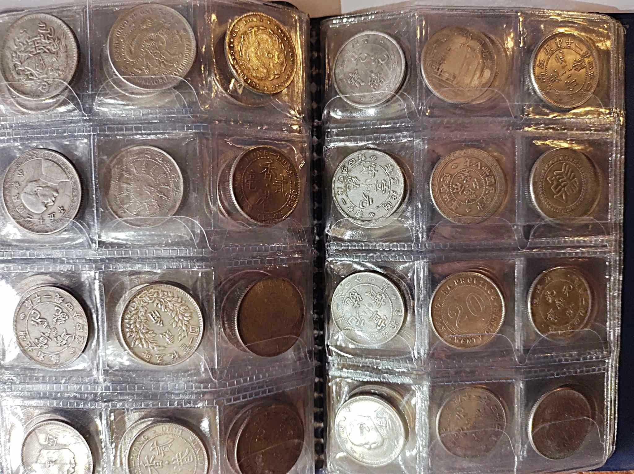 Колекция от 115бр. Китайски фалшиви монети