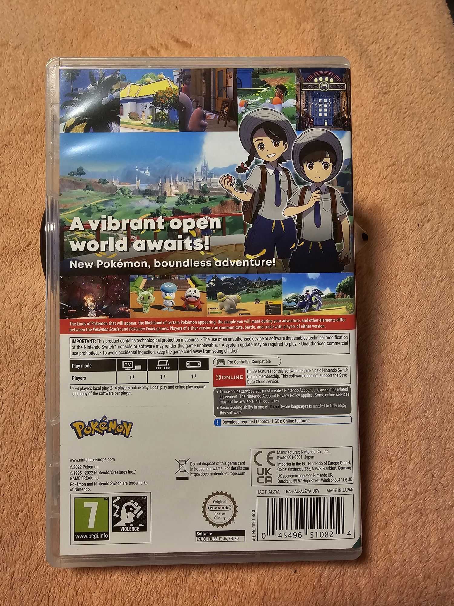 Pokemon Violet Nintendo Switch