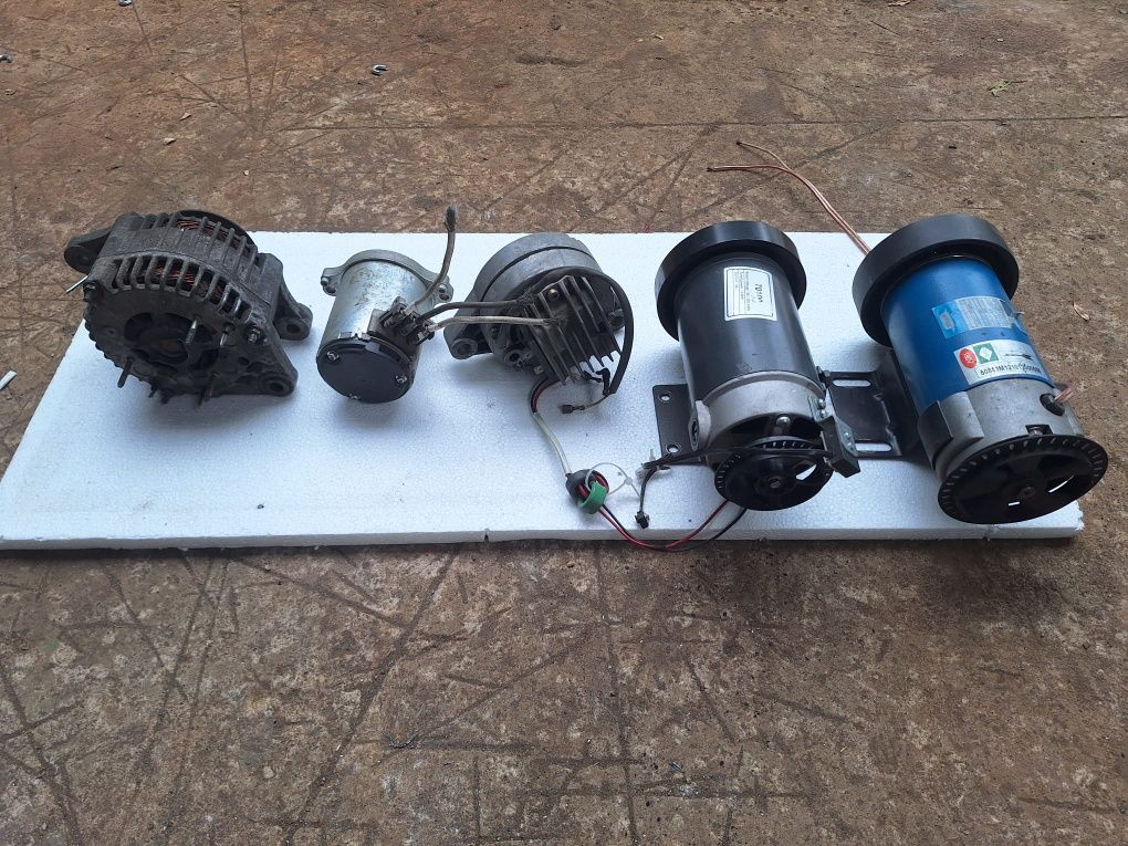 Motor generator dinam cu magneți permanenți