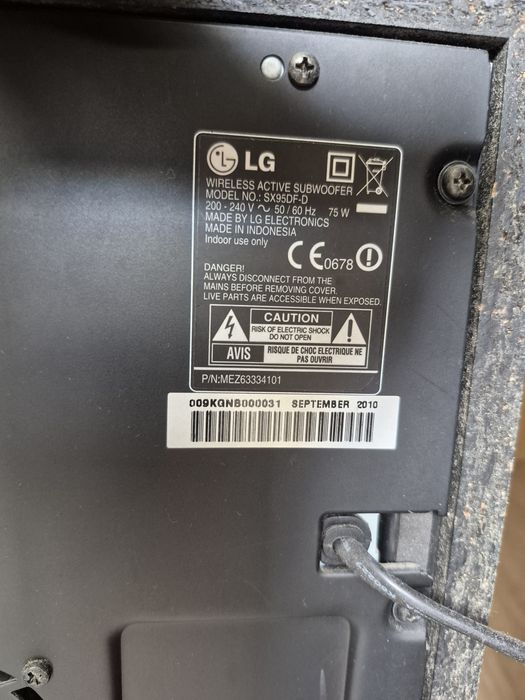 Sistem muzica lg in stare foarte buna