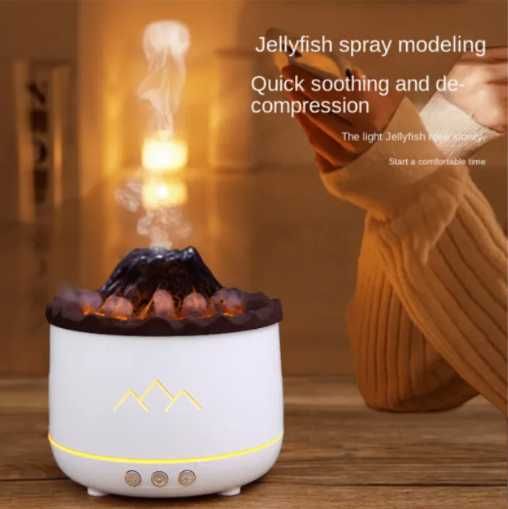 Ултразвуков арома дифузер с ефект Вулкан, 260мл