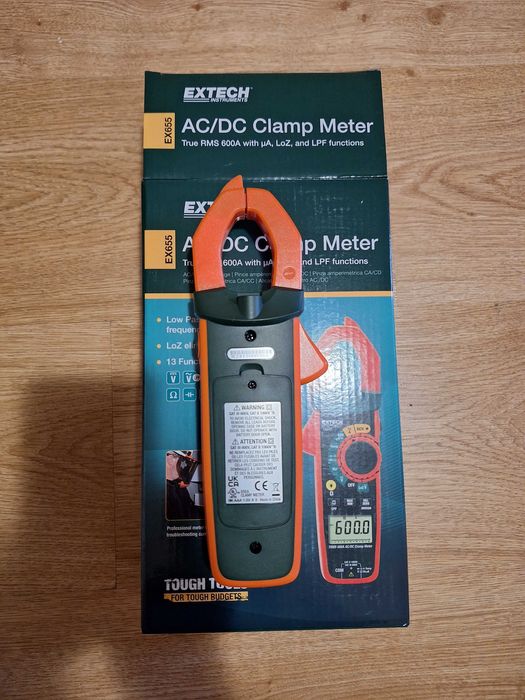 Амперклещи EXTECH EX655