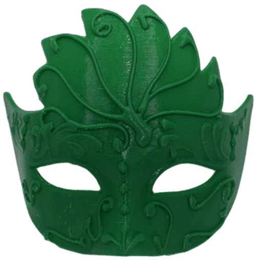 Masca venetiana personalizabila prin vopsire