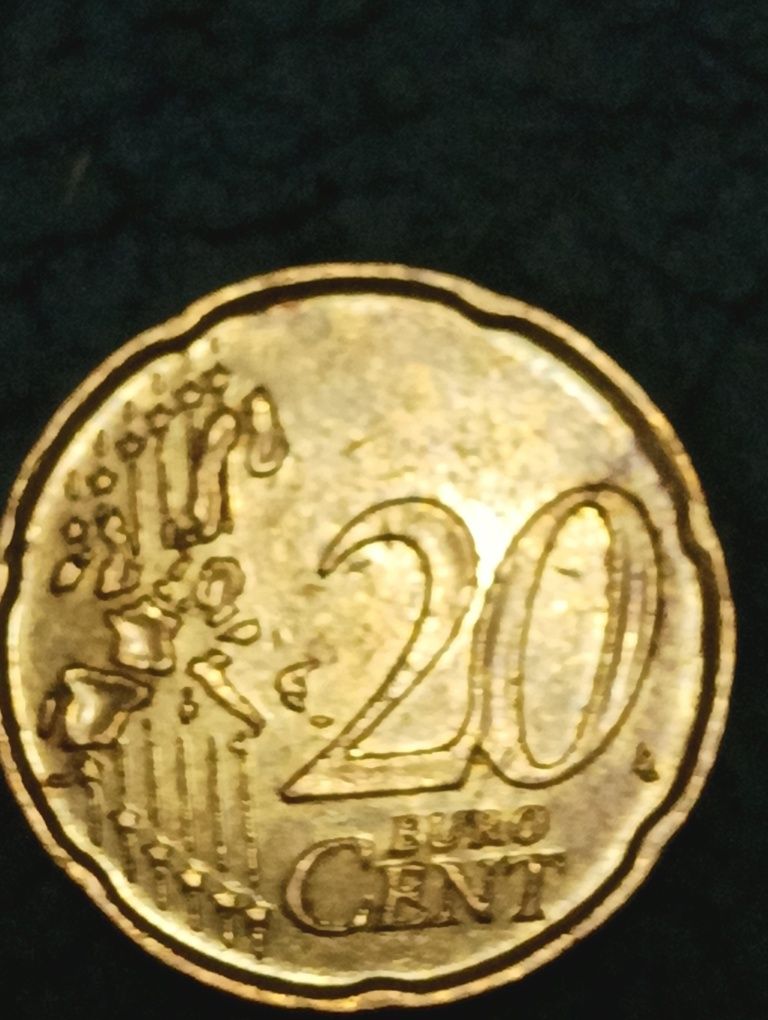 20 Евро Сент италия 2002 г