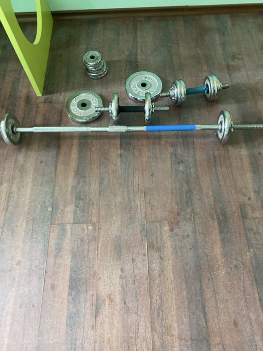 Продам штангу с блинами