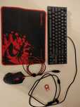 Set Tastatura mecanica, mouse gaming  Redragon K552-BA