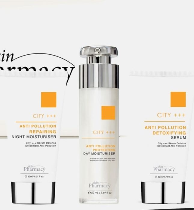 Skin Pharmacy нов анти-ейдж комплект против замърсяване