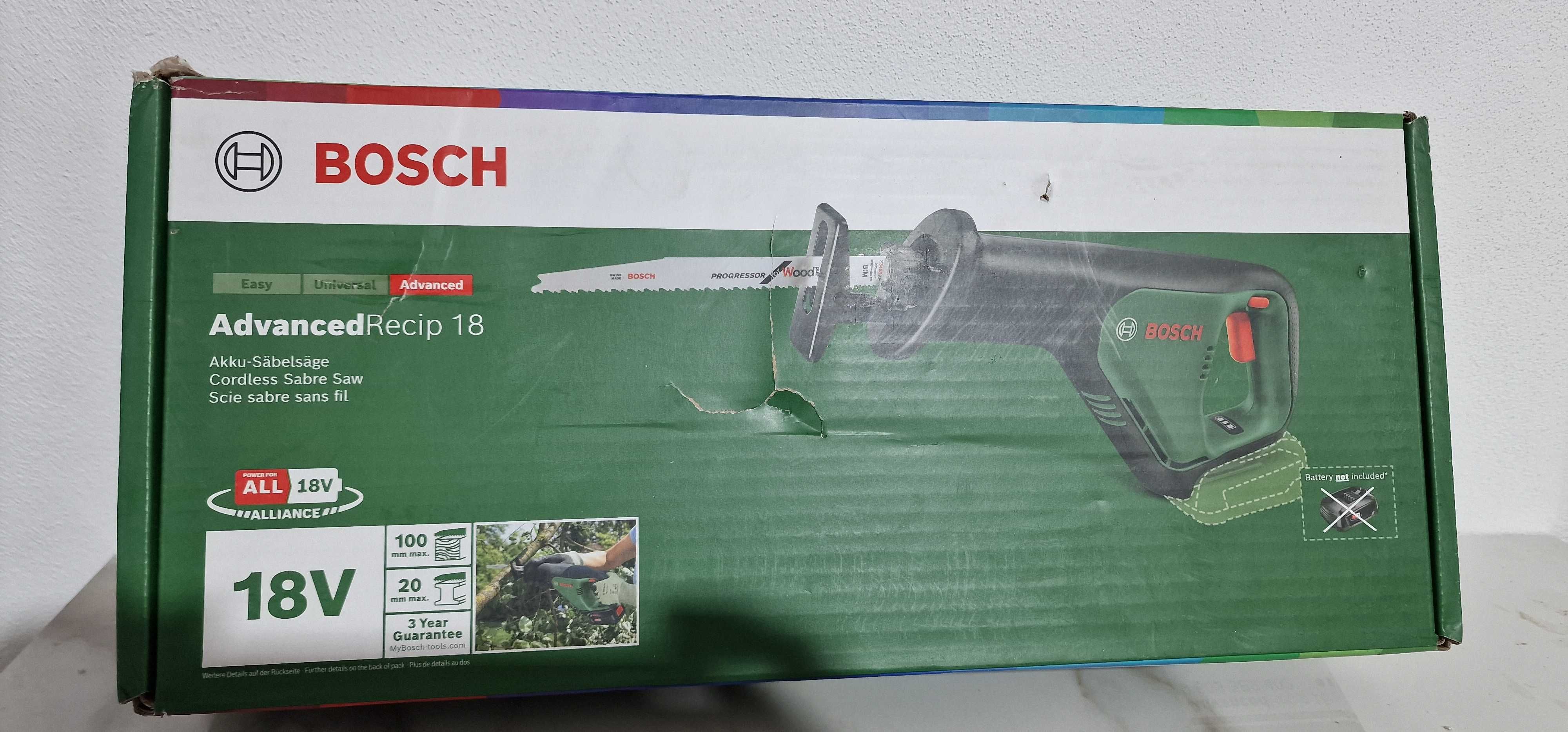 Unealta multifunctionala, Bosch AdvancedRecip 18, fara acumulator