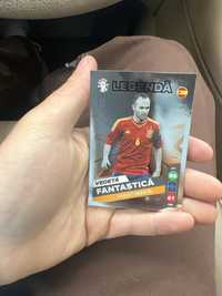 Cartonas euro2024 legenda fantastica iniesta