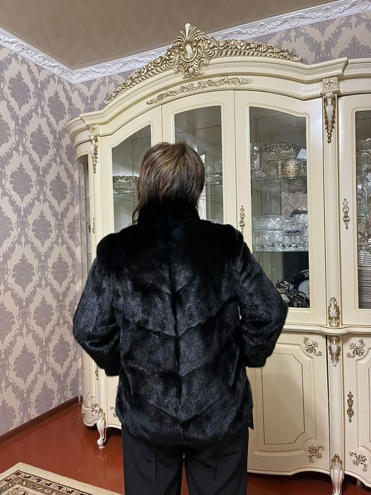 Норковая шуба новая 70 см