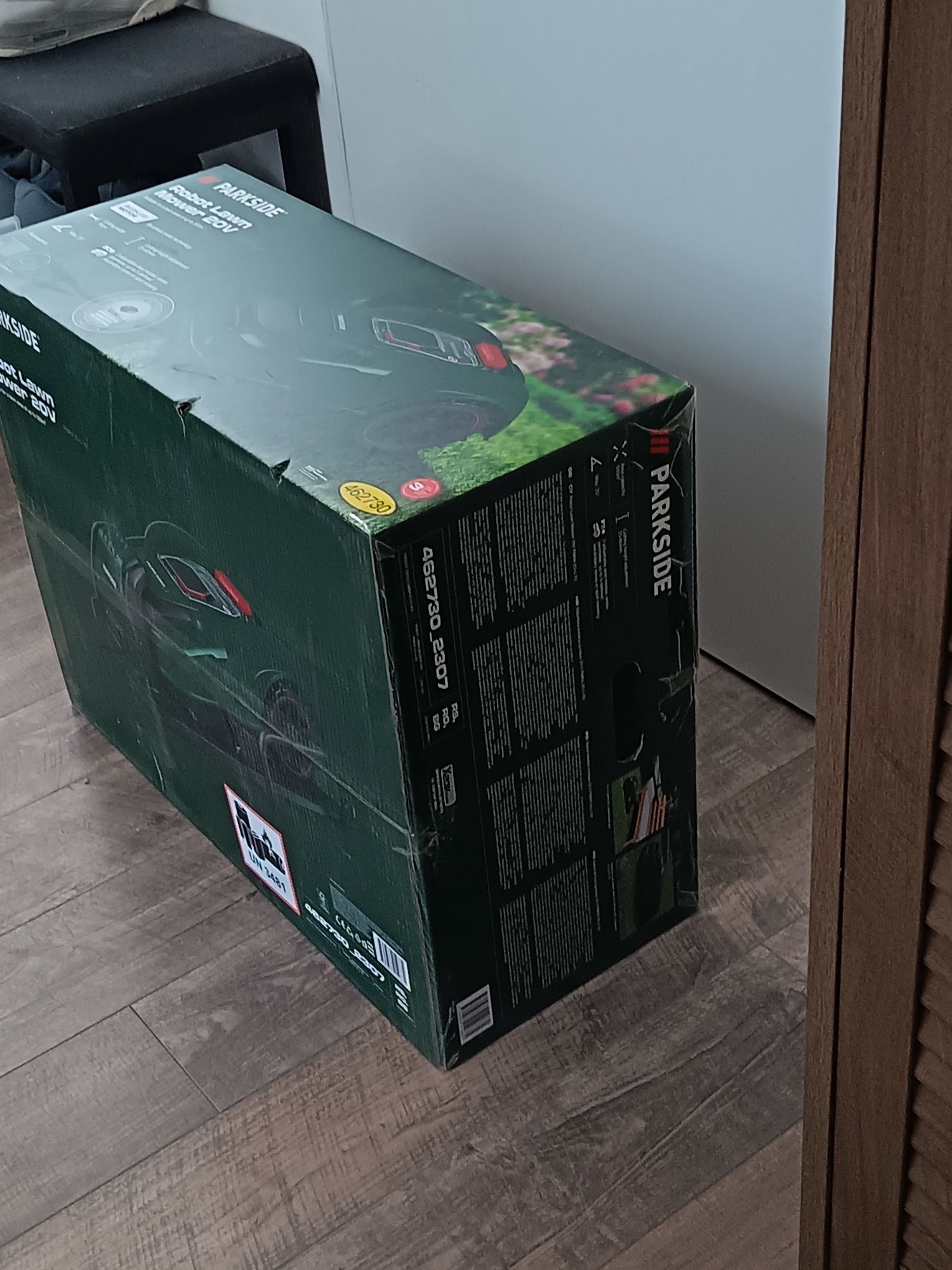 Parkside Косачка 20V с капак
