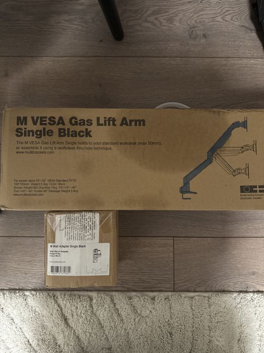 Suport monitor birou/perete Gas Lift Multibrackets