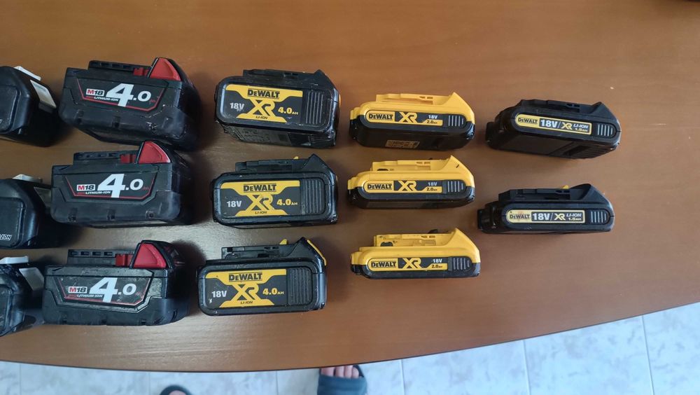 Батерии Milwaukee Dewalt Makita