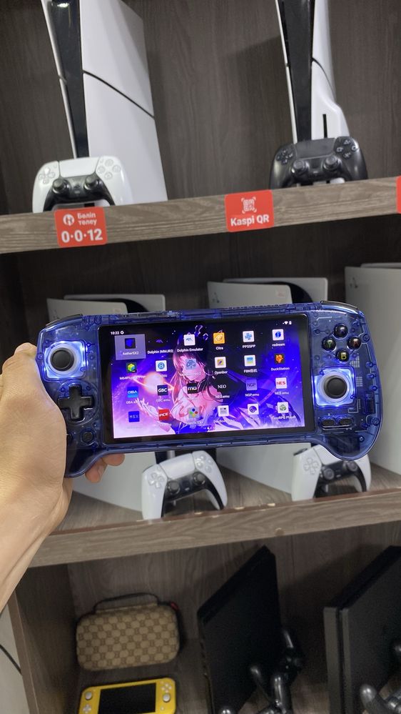 Anbernic RG 566 OLED. Портативная приставка с поддержкой PSP, PS2, NS