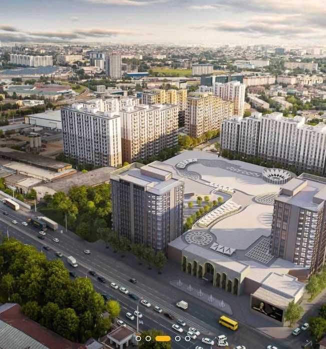 3-комнатная квартира Коробка в Жк OzMahal, 90.35м2, этаж 5/12 СРОЧНО‼️