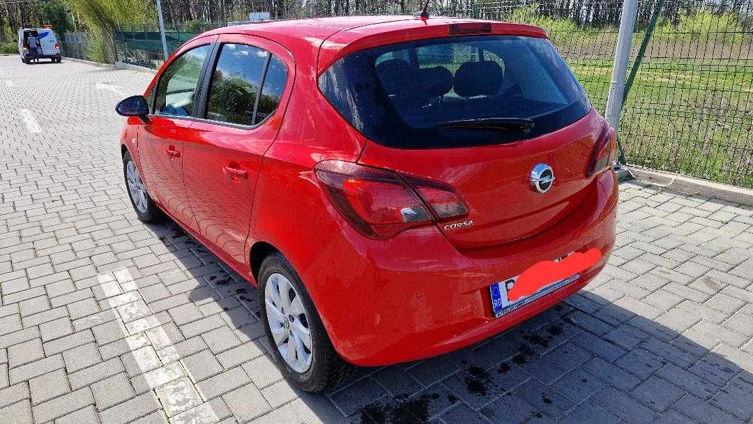 Vând Opel Corsa E, culoare roșie, an 2017, motor 1.4 benzină/GPL!