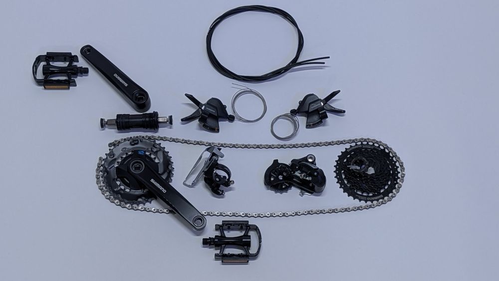 Transmisie completă SHIMANO ALTUS 2x8 viteze