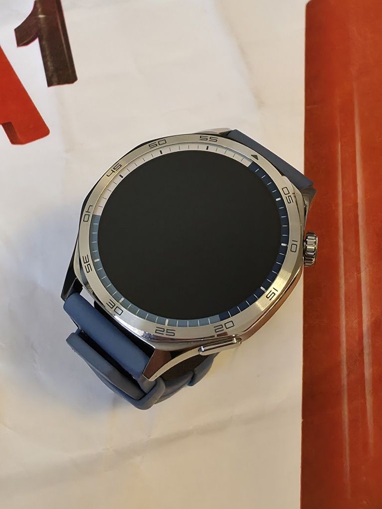 КАТО НОВ 46mm Huawei watch GT 5 Гаранция A1 2027г. Blue / Син GT5