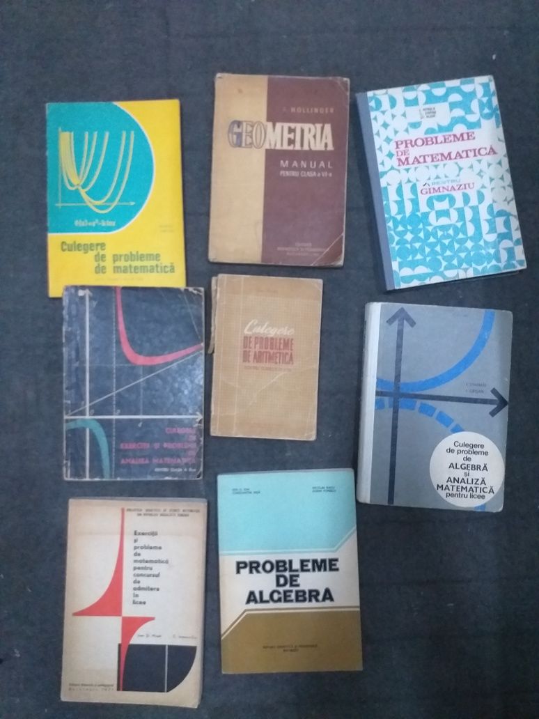 Carti vechi matematica din 1963