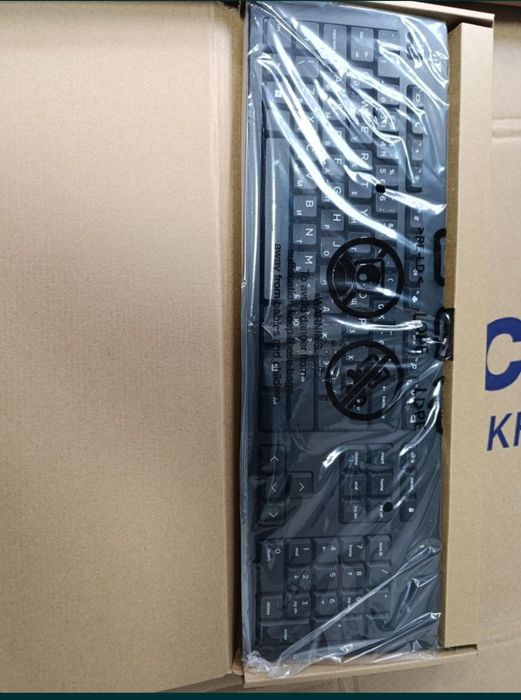 Клавиатура HP качественная 3х язычная, usb