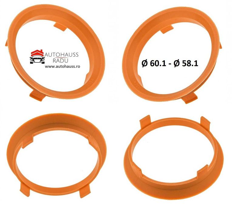 Inele de centrare Ghidaj 60.1 - 58.1 FIAT Alfa Romeo Originale Germany