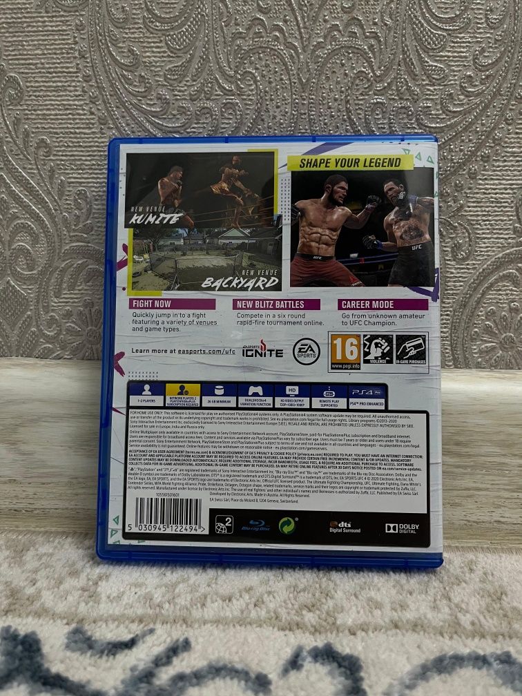 Диск на ps 4, один из нас и юфс 4