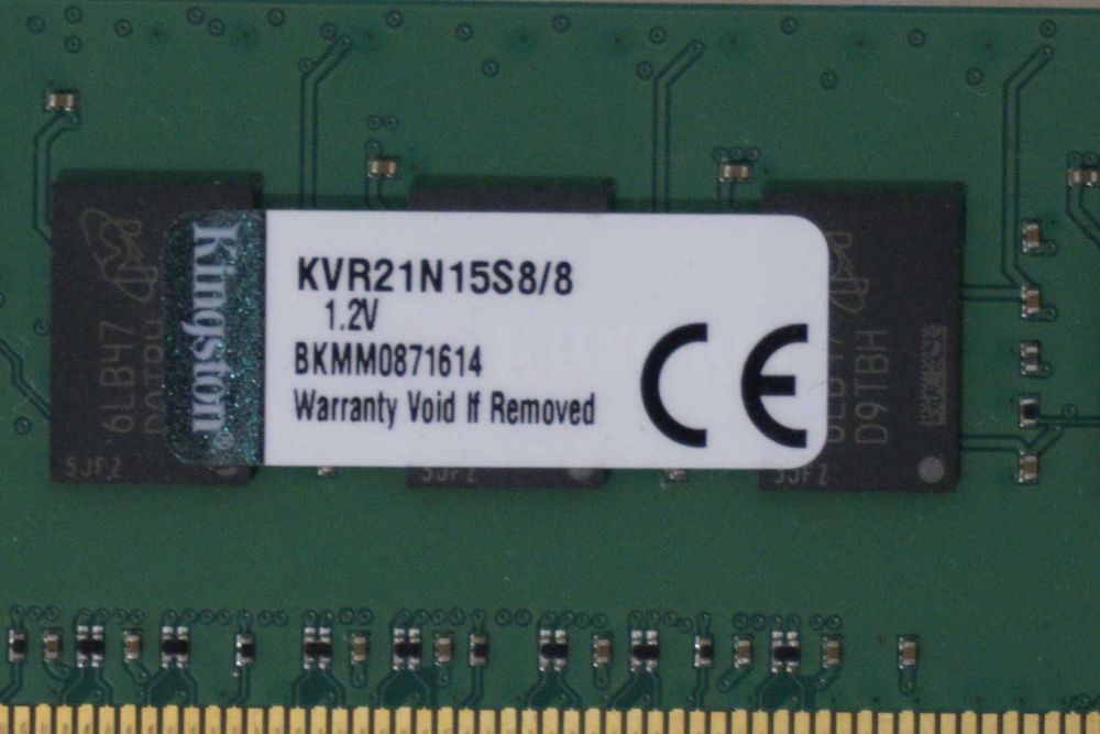 16GB (2x8) DDR4 2133Mhz Kingston RAM Памет / Вкл.ДДС